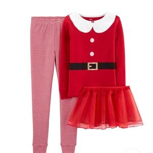 🆕NWT Carter’s super cute girls pajama set